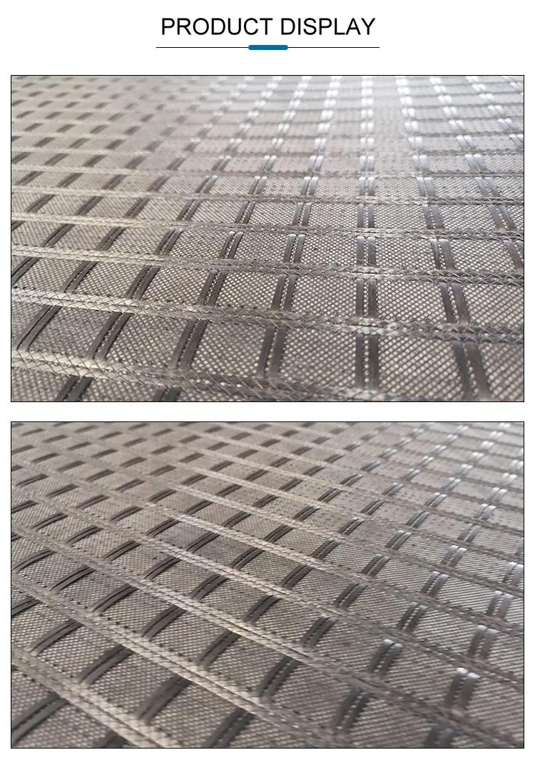 High Quality Fiberglass Geogrid Paving Composite reinforcement Geogrid