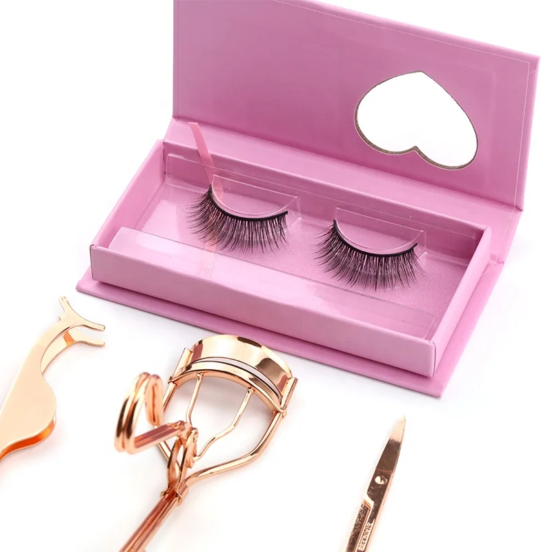 

Wholesale Vegan Korean PBT Fiber 3D Faux Mink Strip Eyelashes