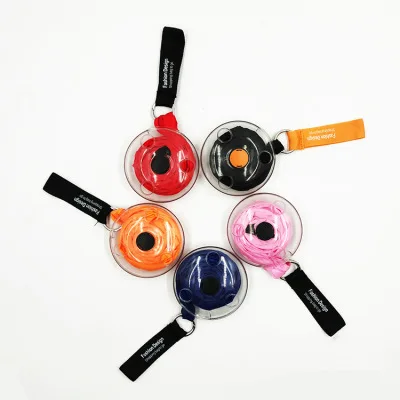 

Small disc shopping bag creative storage bag supermarket mini portable convenient folding retractable storage bag, 5 colors