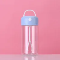 

Wholesale 350ml Custom Logo Plastic Protein Shaker Bottle Milk Shake Cup with PE Lids Customized Self Stirring Coffee Mug