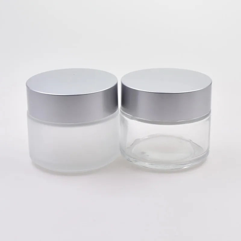 15g 20g 50g 80g Clear Round Screw Top Eye Cream Jar Skin Care Body