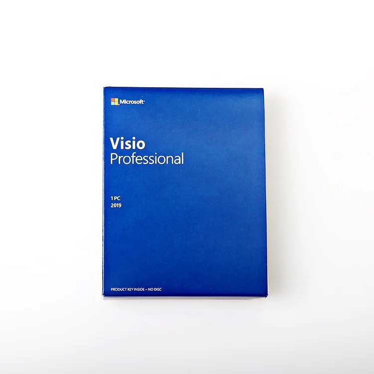 

Exported good quality software Microsoft visio 2019 boxes visio 2019 professional digital key code online download