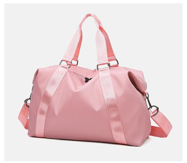 

JANHE Women sac de voyage Waterproof Spend A Night Bag Lady Gym Begs Weekender Overnight Tote Pink Travel Sports Duffle Bag