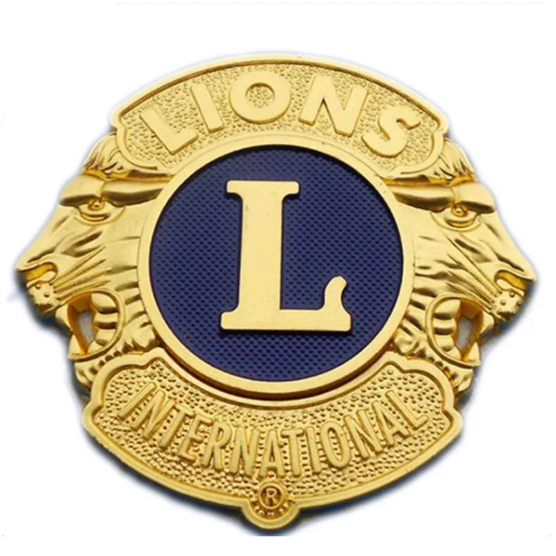 Cheap Factory Price Wholesale Enamel Men's Lapel Pins Custom Lion Club