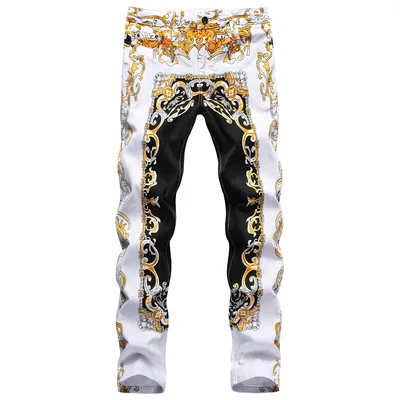 Hot seller High quality hip hop clothing Printing Stragiht jeans slim fit pants man casual Jeans plus size men's jeans
Hot seller High quality hip hop clothing Printing Stragiht jeans slim fit pants man casual Jeans plus size men's jeans