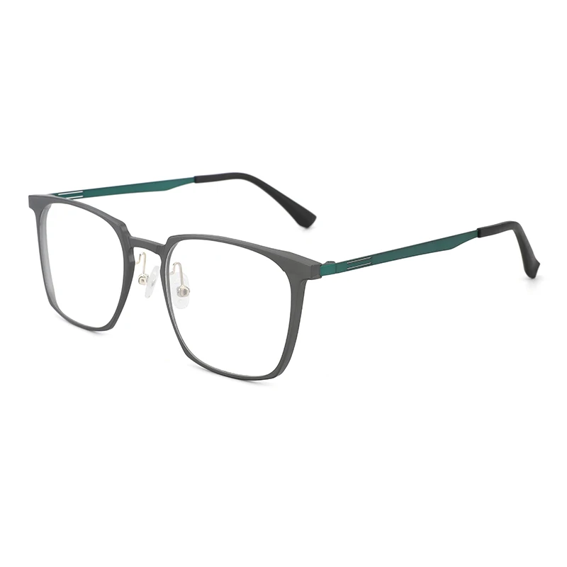 

2021 ultralight Hydronalium eyeglasses frames men metal computer eyewear square blue light blocking glasses, Custom colors