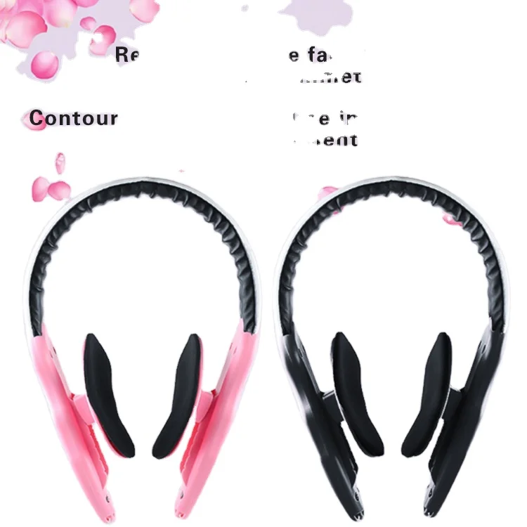 

Face Lifting Slimming Belt Facial Cheek V Shape Lift Up Thin cover Strap Face Line Chin Reduce Bandage, Pink