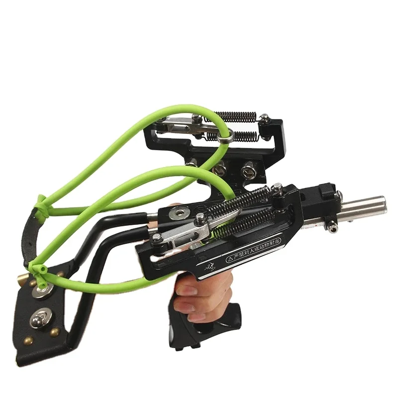 

2021 New Metal Laser Slingshot Hunting And Fishing Professional Slingshot Children's Toys Outdoor Games Powerful Bow And Arrow, Black/red/green/yellow