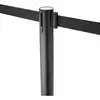 Railing Post Crowd Control Stanchions Barrier Post With Retractable Straps
