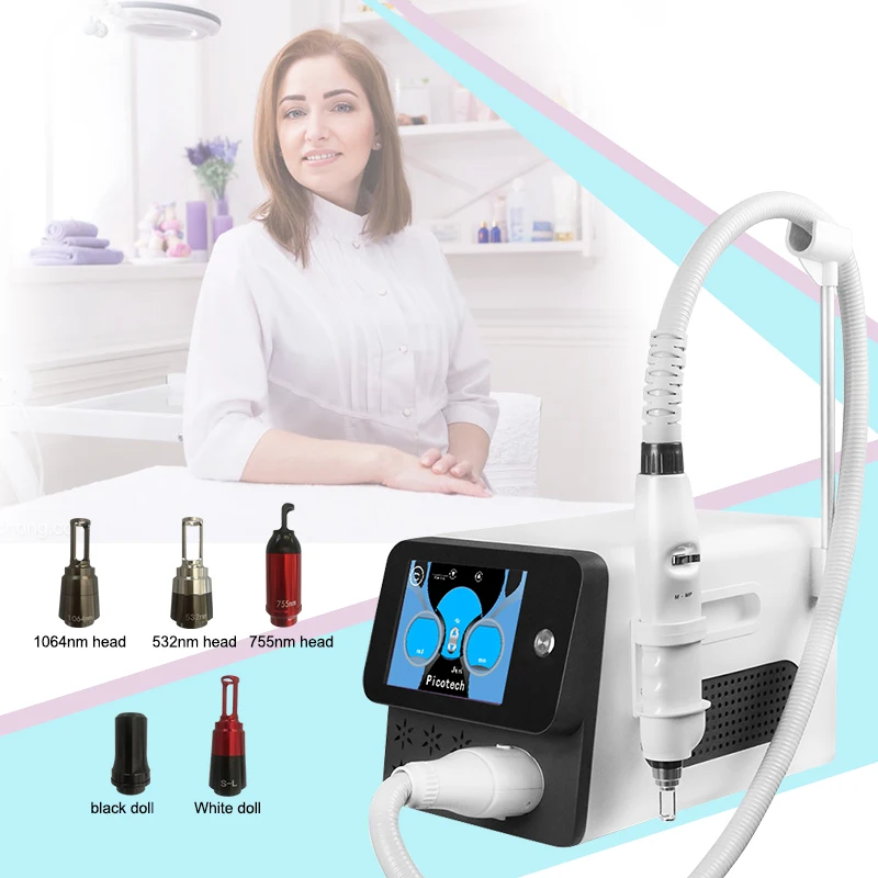 

portable picosecond laser pigment removal tattoo removal machine picosecond