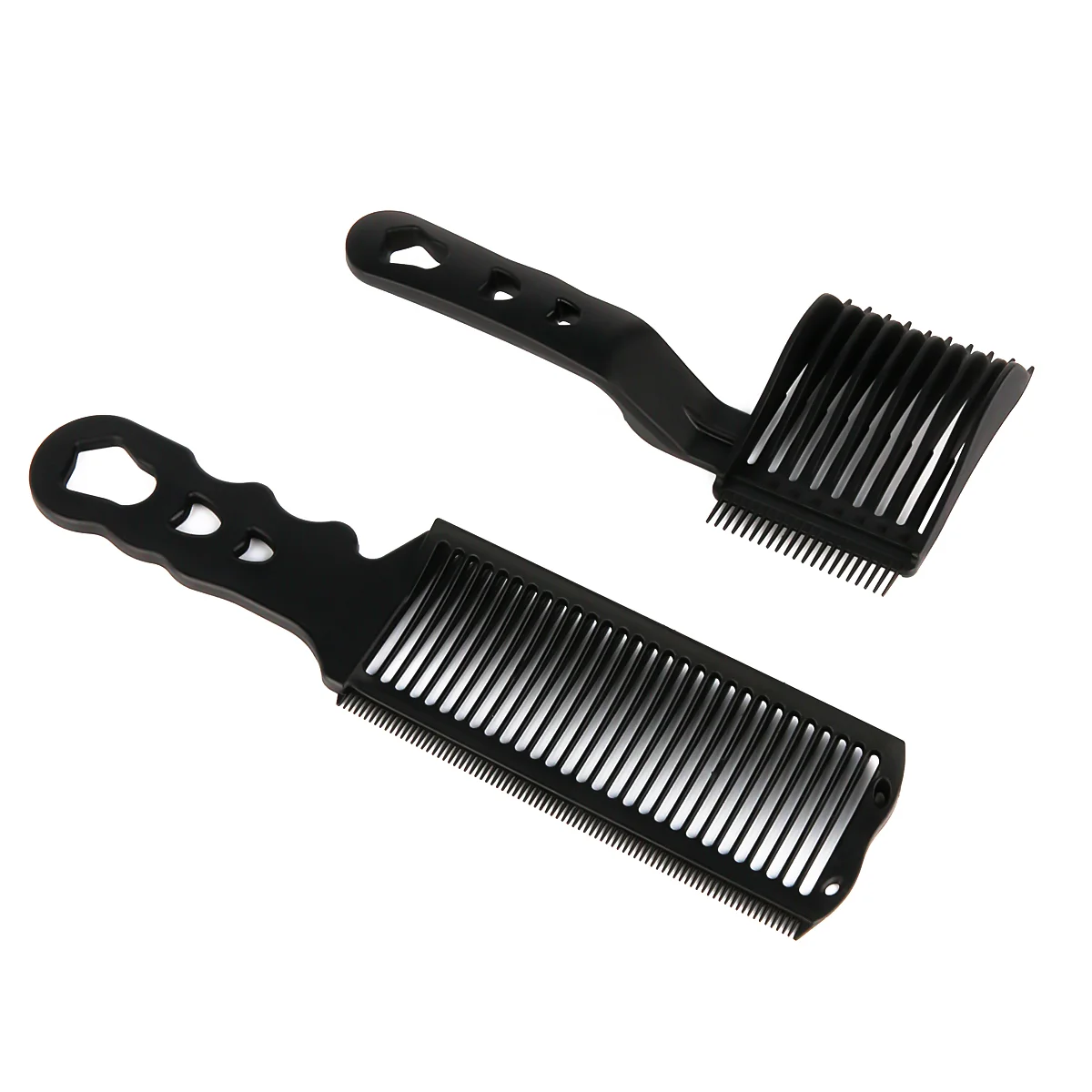 Hot Sale Flat Men's Hair Oil Comb Anti-static Upgraded Styling Tools Carbon Fiber Barber Cutting Comb
