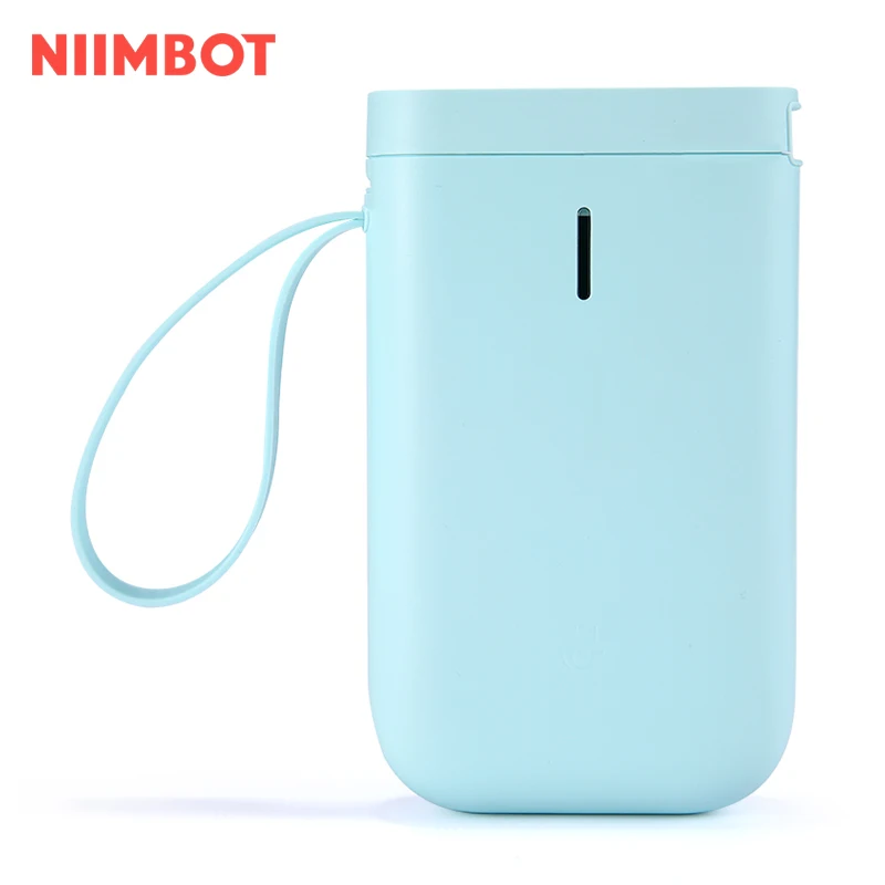 

NiiMbot green label sticker printer machine wash label printer, White+green+ pink