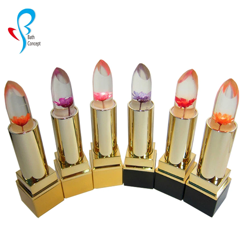 

Private label colorful moisturizing petal transparent lipstick manufacturer, Red,pink,yellow,orange