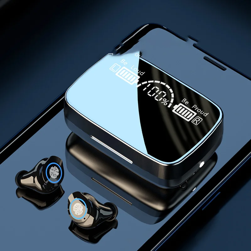 

Automatic Charging Sunglasses Surging Bass Noise Cancelling Earphone H33T