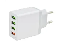 

30W 2.4a 4USB 4 Ports Quick Charger QC 3.0 quick charge 3 ports usb travel charger CE FCC ROHS certified usb wall charger