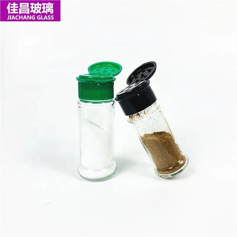 

Promotional 90ml Glass Cruet Spice Crust Top Bottle Bride andSeasoning Bottleand Pepper Shaker, Transparent or customized