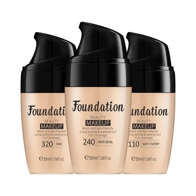 

Laikou Cosmetics Manufacturers Long Lasting Waterproof Best Foundation Makeup