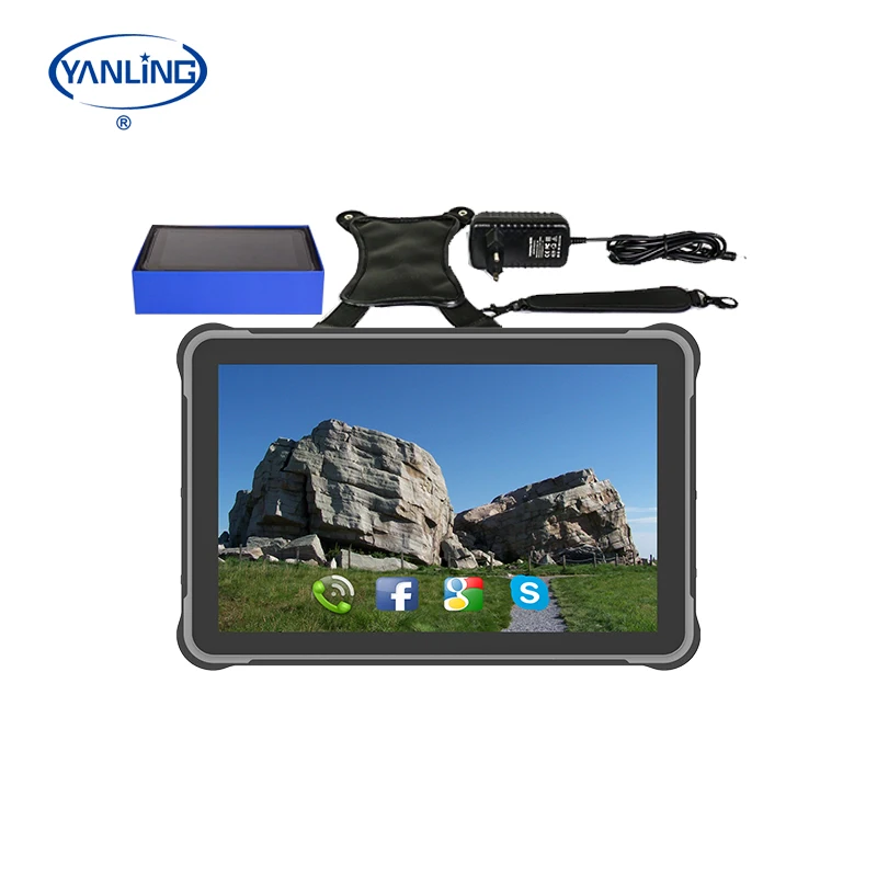 

Rugged tablet 10 inch three prevention tablet with fingerprint waterproof ip67
