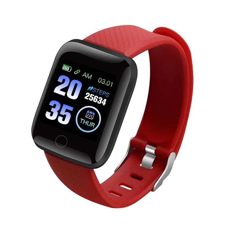

116 Plus Blood pressure relojes de mujer inteligente reloj celular banda m5 m4 w23 w26 T500 plus smartwatch smart watch, 5 colors