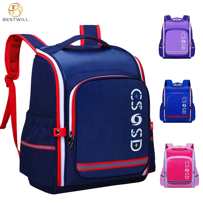 

BESTWILL Fashion Multicolored Backpack School Bags New Design Backpack For Kid School Bag High Quality Custom School Backpack, Purple,pink,sky blue,royal blue