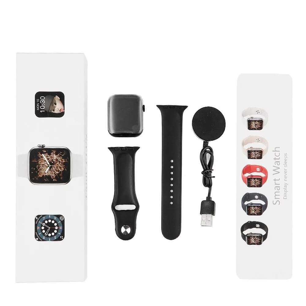 

2021 hot waterproof t500+plus series 6 smart watch 2021 t500 smartwatch BT calling sport smart watch t500 pro t500+plus, 53 colors
