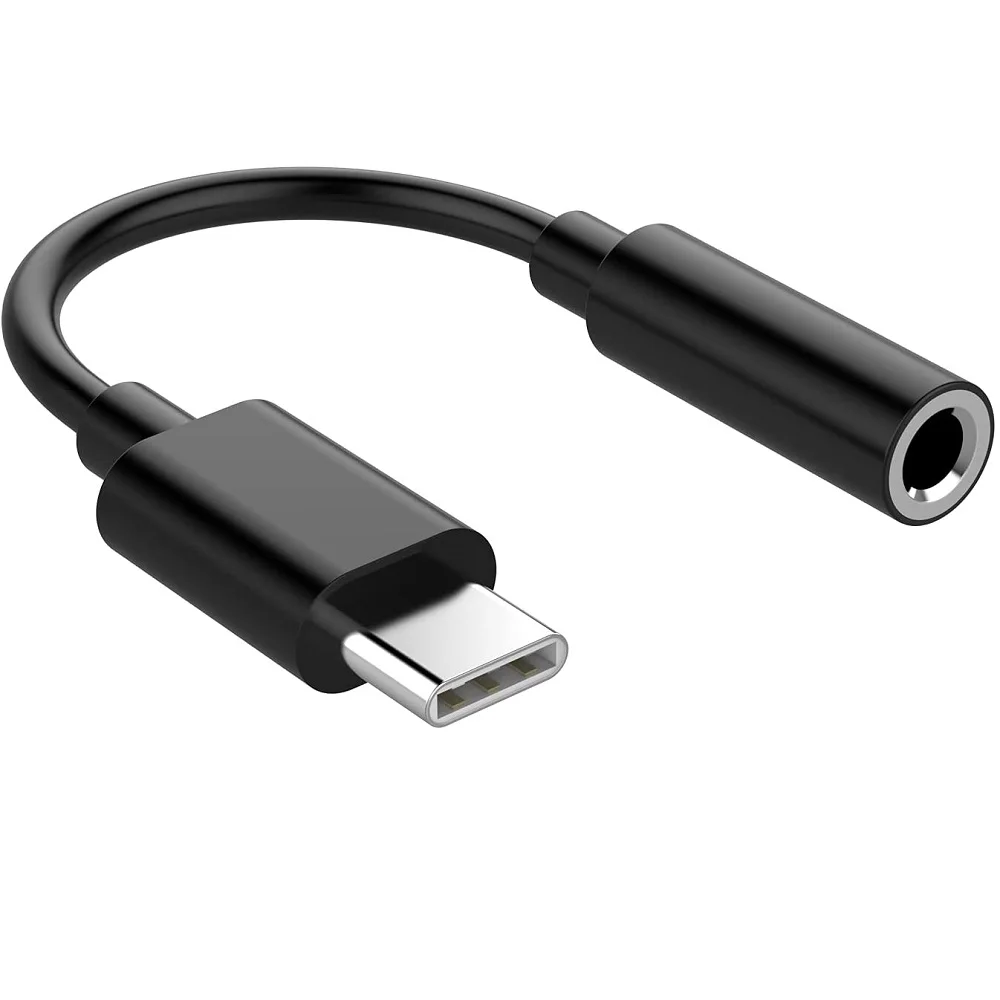 

Type C To 3.5mm Headphone Adapter AUX USB C Jack Earphone Audio Cable