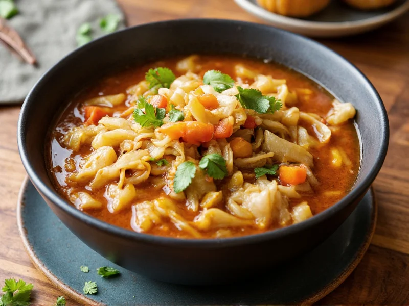 Asian Cabbage Soup: Authentic Recipe & Health Benefits