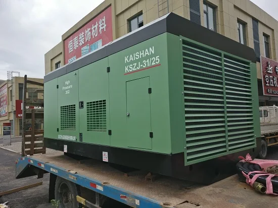 
Kaishan 1817 Diesel Screw Air Compressor Mining Compressor for Water Well Drilling 