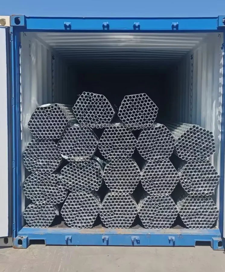 First Steel Welded Hot Dip Galvanized Steel Pipes Gi Round Iron Pipe Steel Pipe