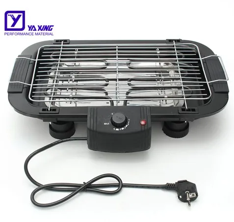 

Easy to Clean mini portable korean charcoal bbq grill table for restaurant, Black