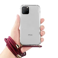 

Necklace cellPhone Case Chain Crossbody Neck Strap/Cord/Rope Mobile Cell Phone Case For Iphone 11 Xs/XR/X/8/7/6 Plus Phone Cover