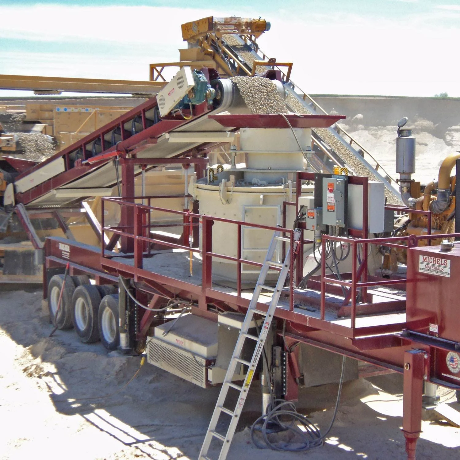 
200tph Stone sand crushing line Stone sand crushing line