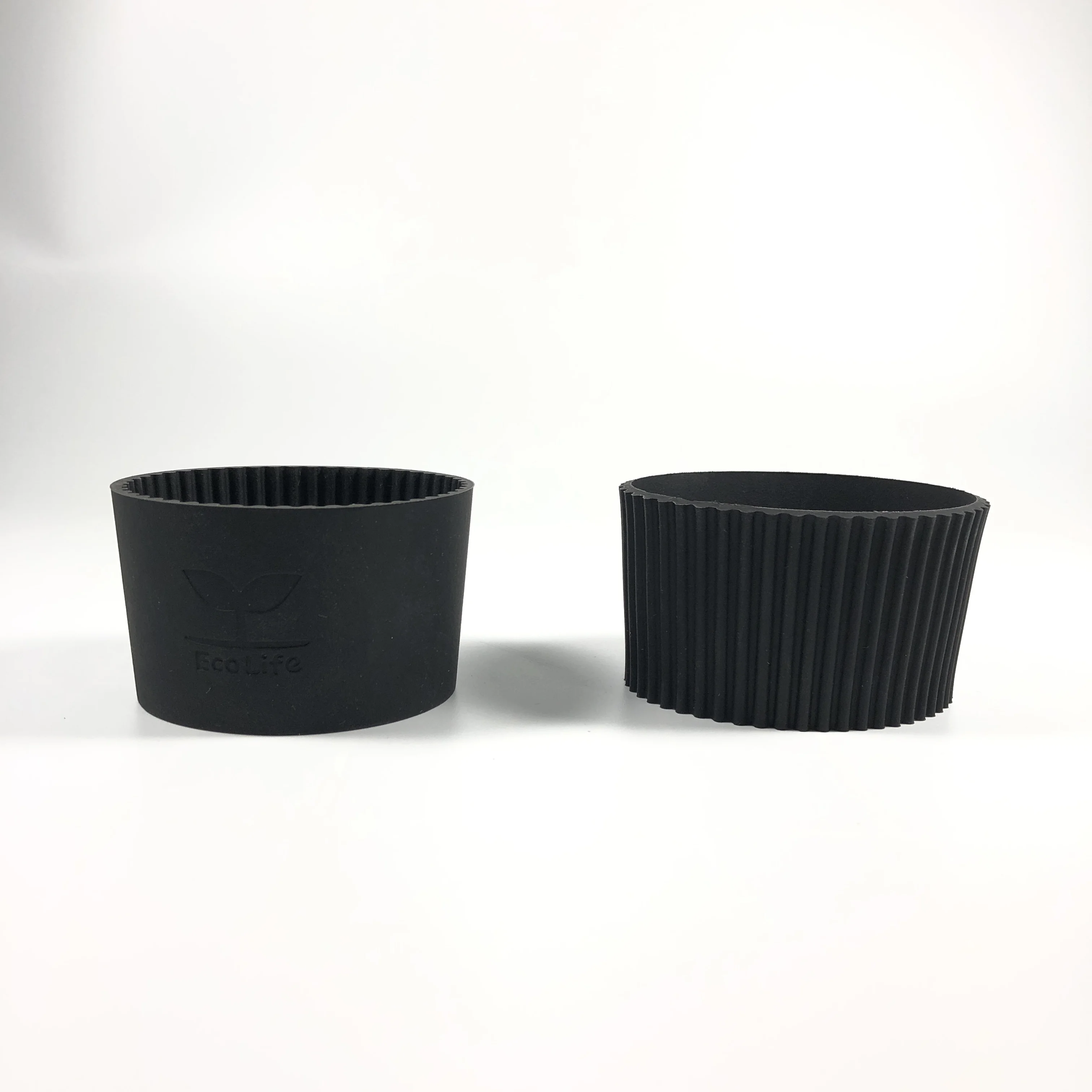 Thick Design 4.7cm Height Heat Resistant Black Silicone Rubber Coffee