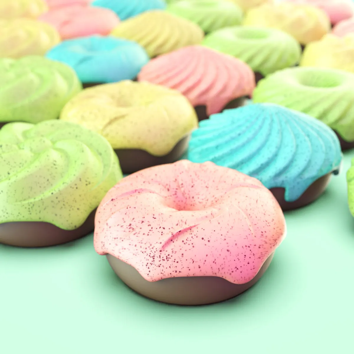 

Pet Cat litter kennel pet air fresher 365 days long lasting odor urine smell remover solid donut aromatherapy