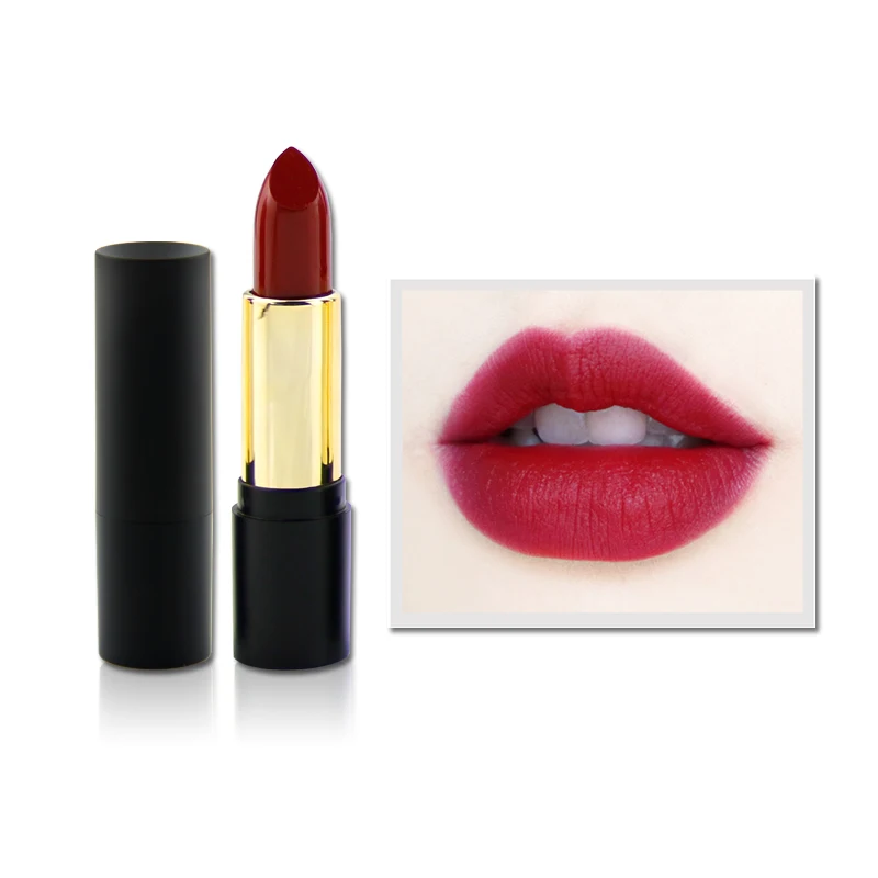 

Private Label Create Your Own Brand Organic Makeup Matte Lipstick with Color Box