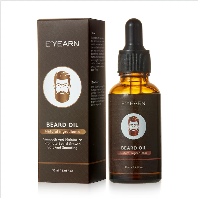 

Beard Growth Essential Oil 100% Natural Oil For Men Beard Care Hair Growth Nourishing Beard Care