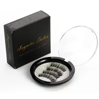 

Hottest Handmade Natural Full Strip False Lashes 3 Magnet Magnetic Lashes