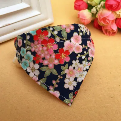 

LSY54 New hot sale handmade pet bandana Japanese style dog scarf, Picture