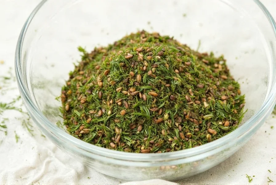 Jar of dried thyme