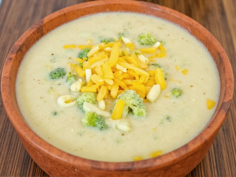 Perfect Homemade Broccoli Cheddar Soup Recipe