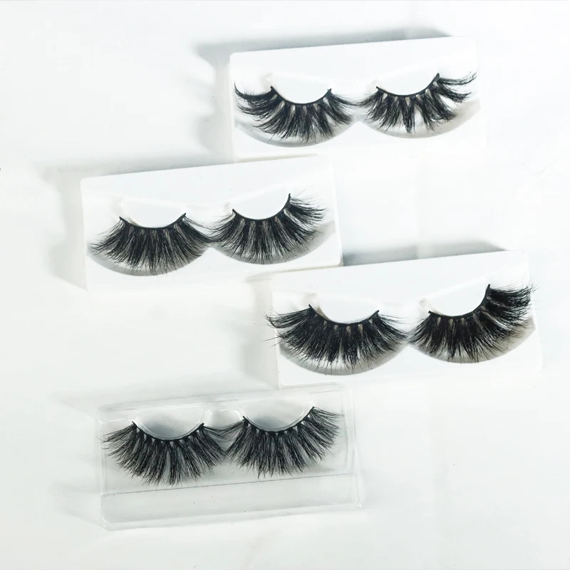 

3D mink lash vendor wholesale eyelashes box packaging 25 mink eyelashes