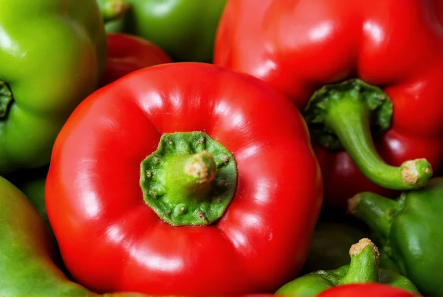 Close-up view of Carolina Reaper chili peppers showing characteristic bumpy texture and red color against green leaves