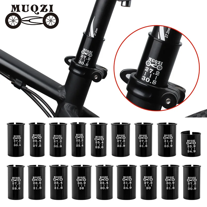 

MUQZI Bicycle 27.2 To 30.4mm Seat Post Tube Seatpost Reducing Sleeve Adapter Adjust Diameter Mountain Road Bike