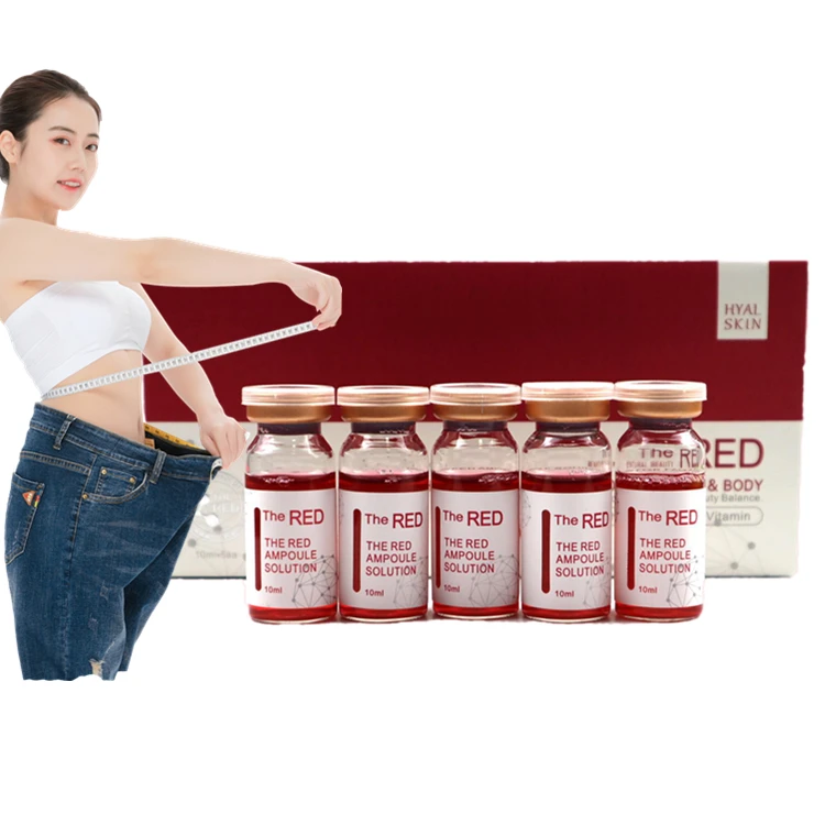 

2020 hot sell red ampoule lipo lab fat burning injection needle injection solution lipo lab ppc