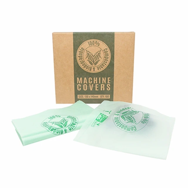 

Compostabel and Biodegradable Plastic Tattoo Machine Bags for tattoo machines Clean Barrier Bags, Green