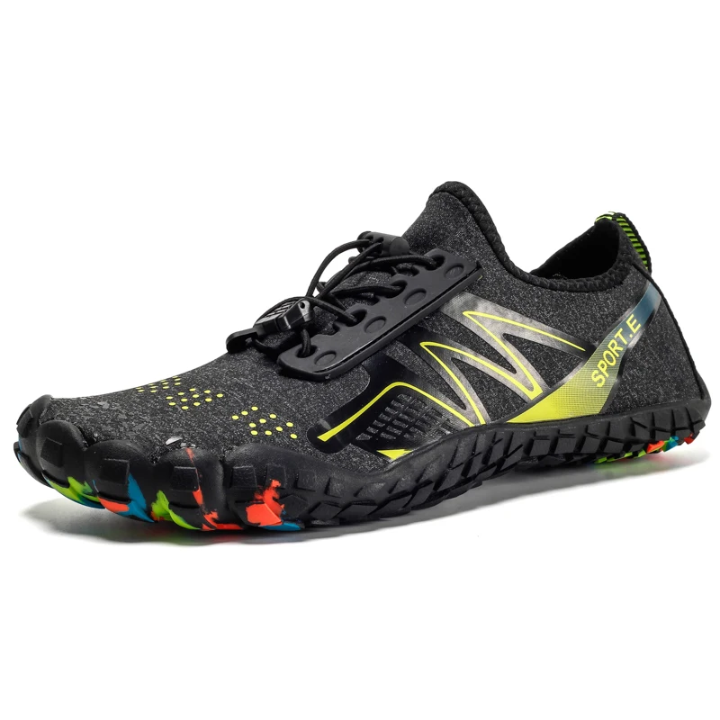 

OEM custom logo anti-slip rubber sole five fingers mens water proof shoes, Optional
