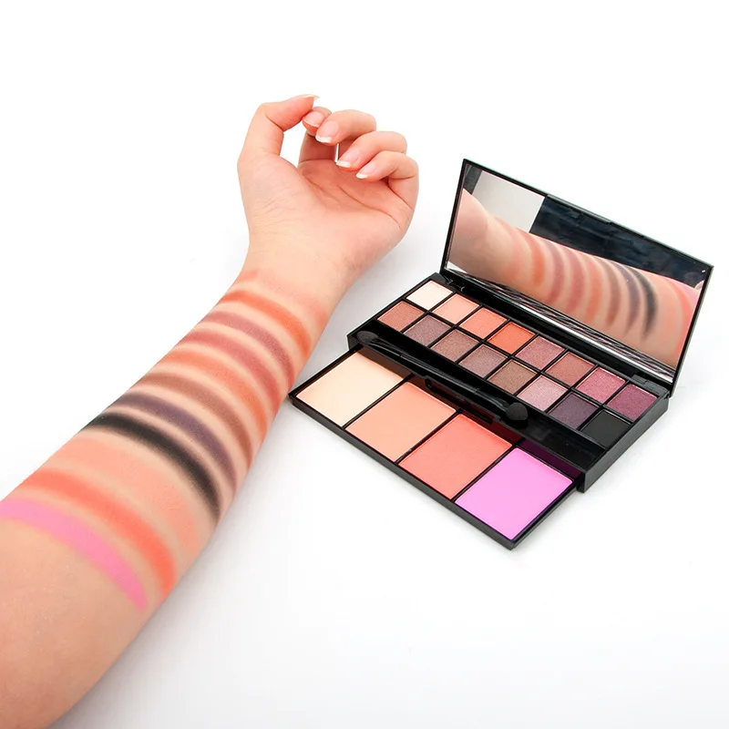 

Wholesale Private label cosmetics cheap eyeshadow palette makeup matte colors shimmer eye shadow pigmented