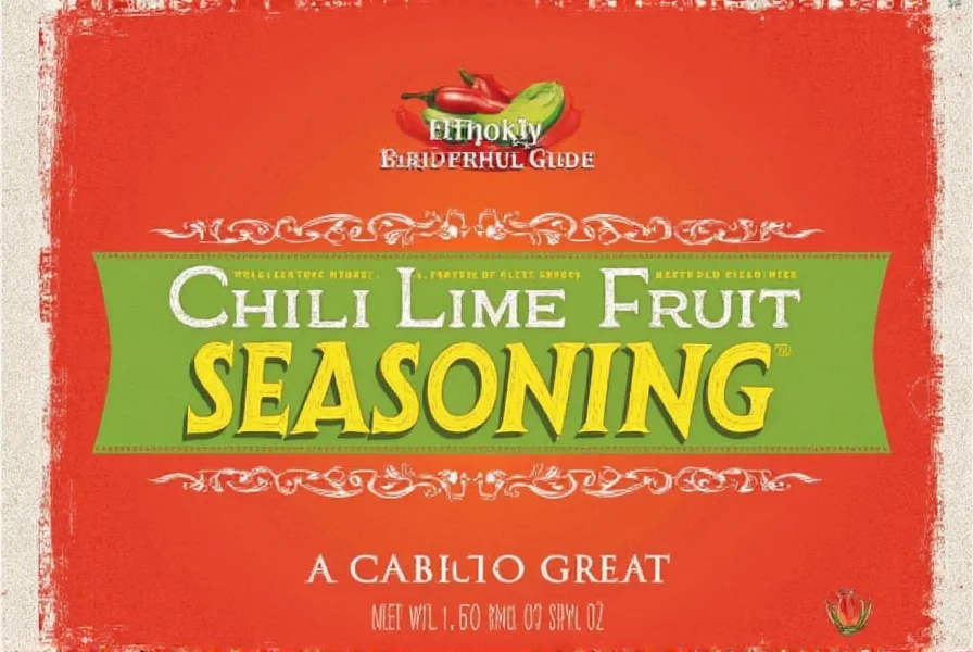 chili lime fruit seasoning a zesty guide for spicy food lovers