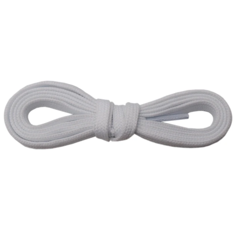 

Coolstring Manufacturer White And Black Flat Double Layer polyester Draw Cord Support custom Length And Logo With Shoelaces, Any based pantone color+grey 3m