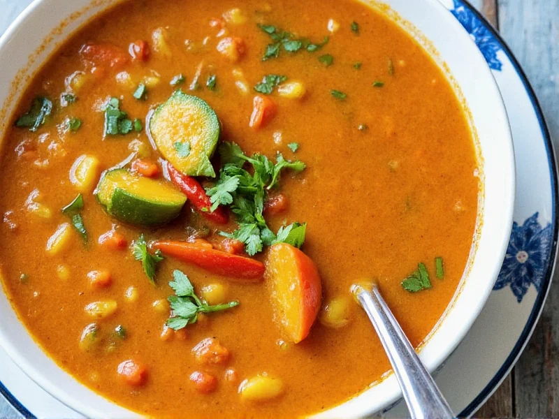 Simple Vegetarian Soup Recipe in 30 Minutes